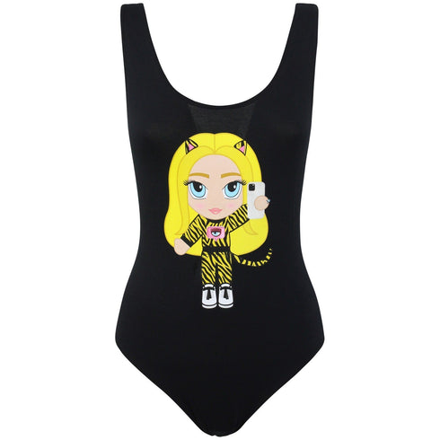 Body Donna Chiara Ferragni MASCOTTE | NEW YEAR'S EVE Nero CHIARA FERRAGNI- Francavilla Moda